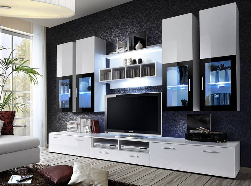 Lyra Entertainment Unit in 4 Colours