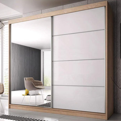 Serreti Sliding Mirror Door Wardrobe 233cm