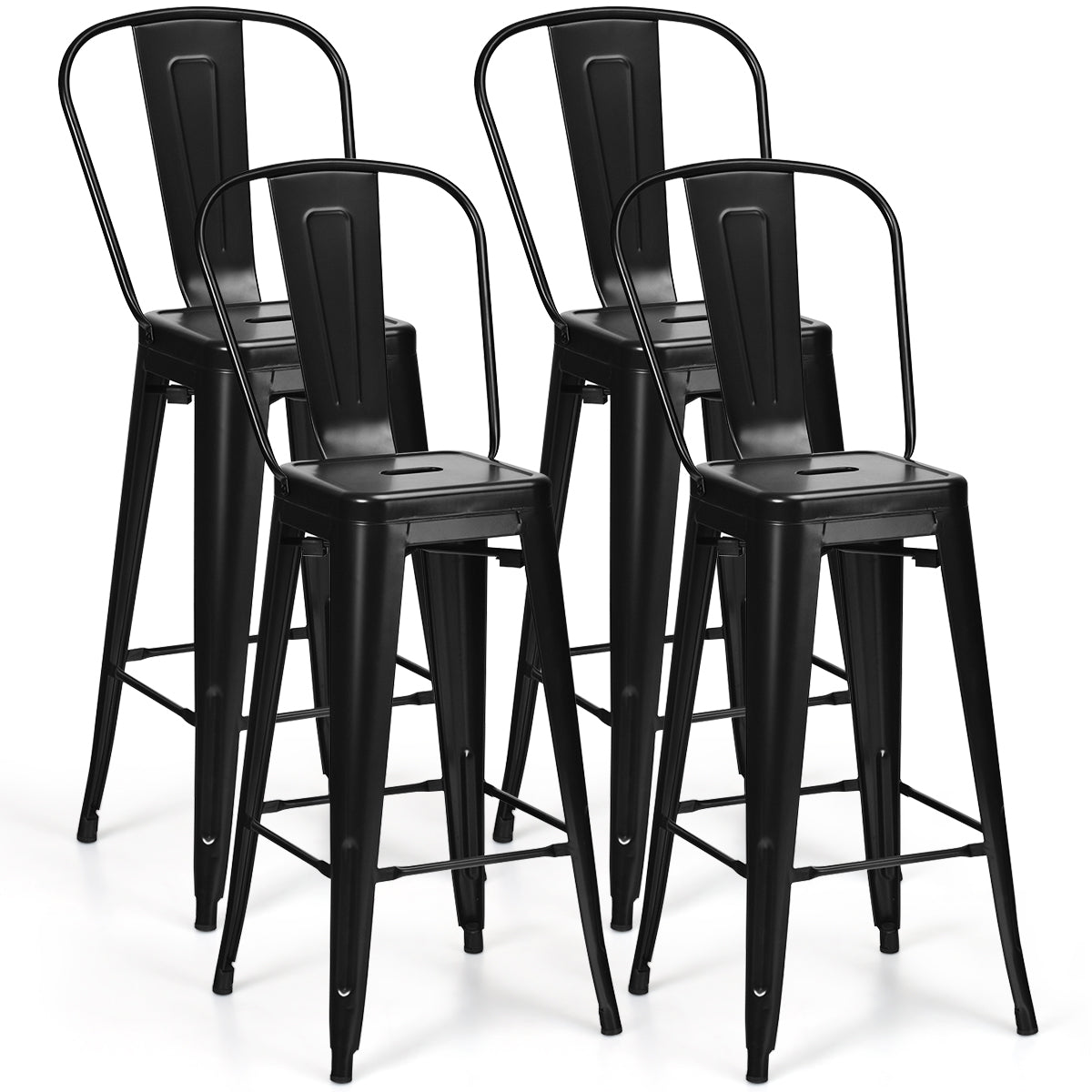 Bar stool deals rubber feet