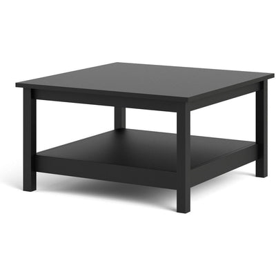 Milan Matt Black Coffee Table