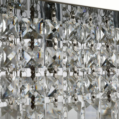 Modern Crystal Square Ceiling Chandelier