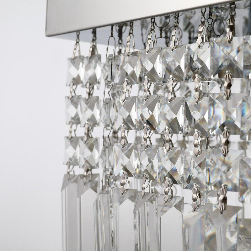 Modern Crystal Square Ceiling Chandelier