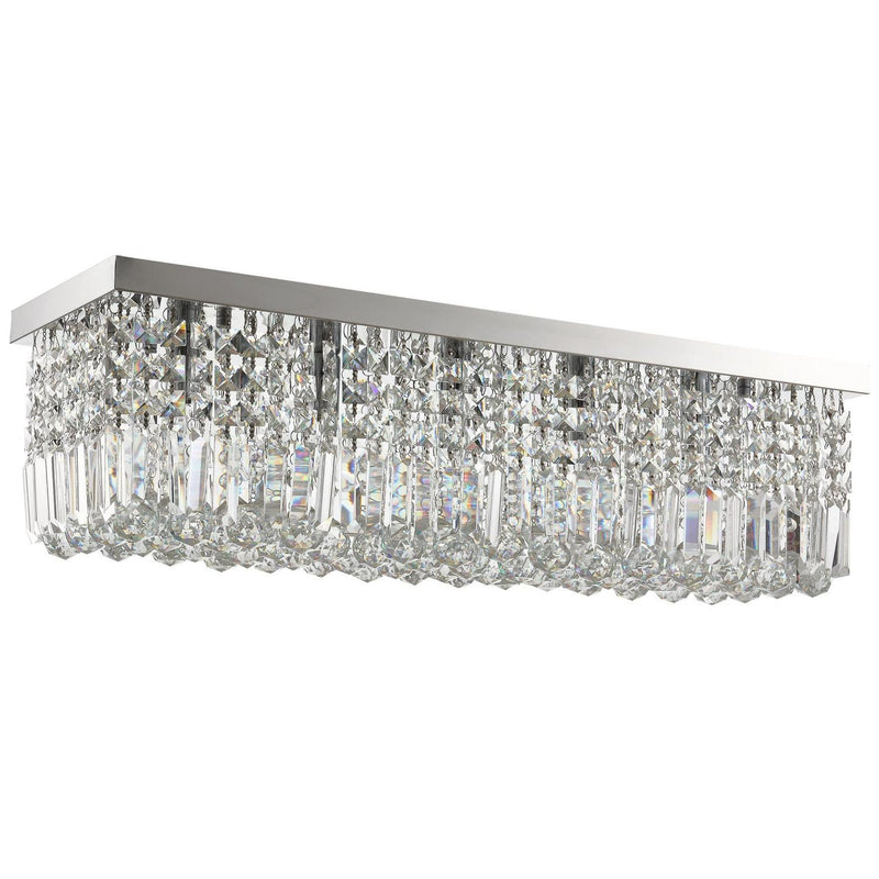 Modern Crystal Square Ceiling Chandelier