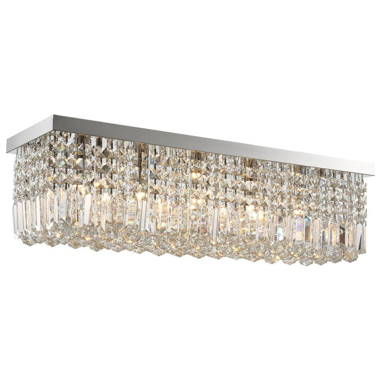 Modern Crystal Square Ceiling Chandelier