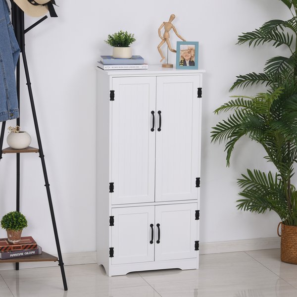 Freestanding Modern Storage Cabinet Hutch For Bathroom, Kitchen, Living Room Furniture