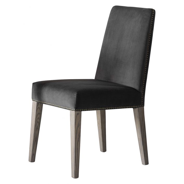 Paque Mouse velvet Dining Chair