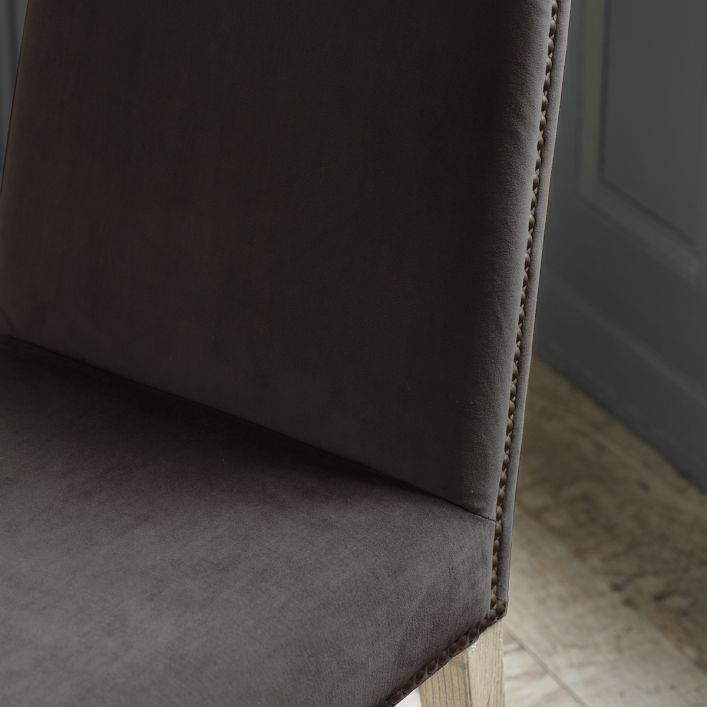 Paque Mouse velvet Dining Chair