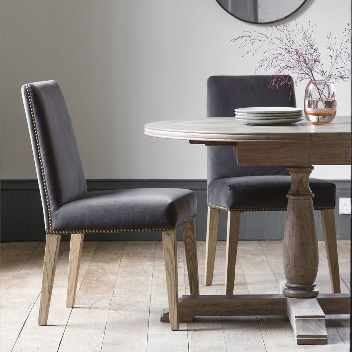 Paque Mouse velvet Dining Chair