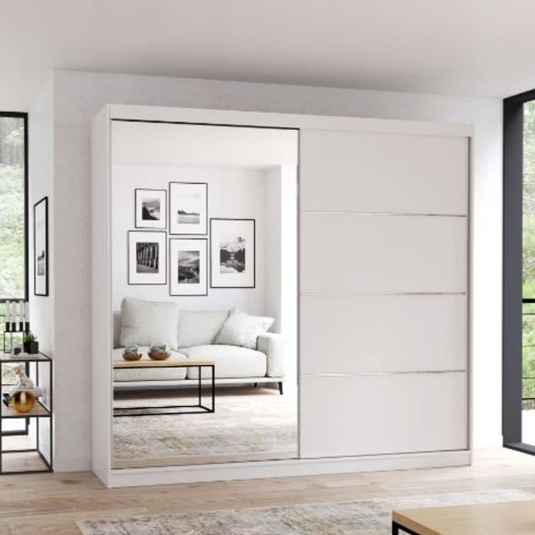 Multi 42 Sliding Door Wardrobe 203cm