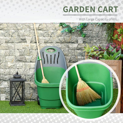 60L Multi Purpose Garden Cart