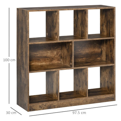 Eight Cube Storage Unit - Wood-Effect