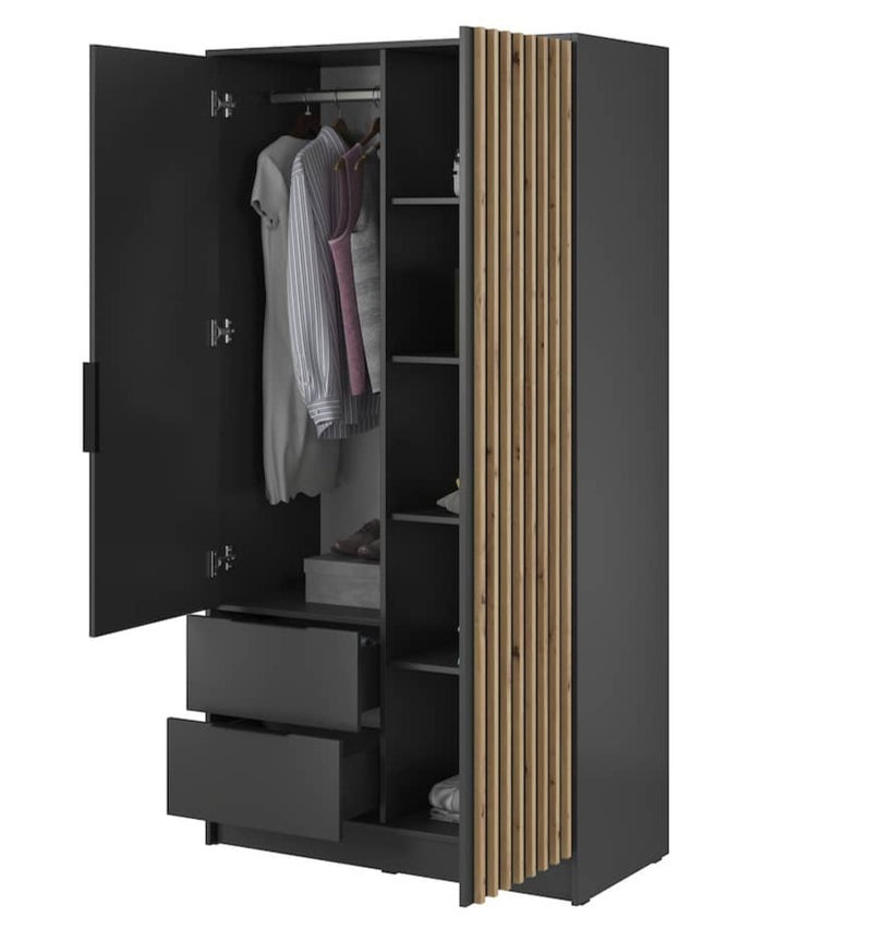 Nelly Hinged Door Wardrobe 105cm