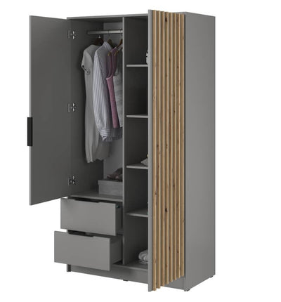 Nelly Hinged Door Wardrobe 105cm