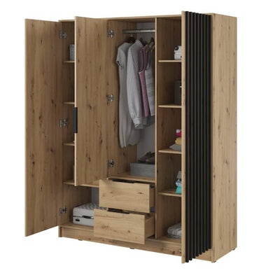 Nelly Hinged Door Wardrobe 155cm