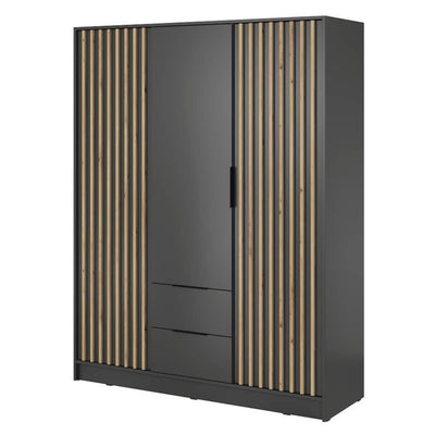 Kayana Hinged Door Wardrobe 155cm