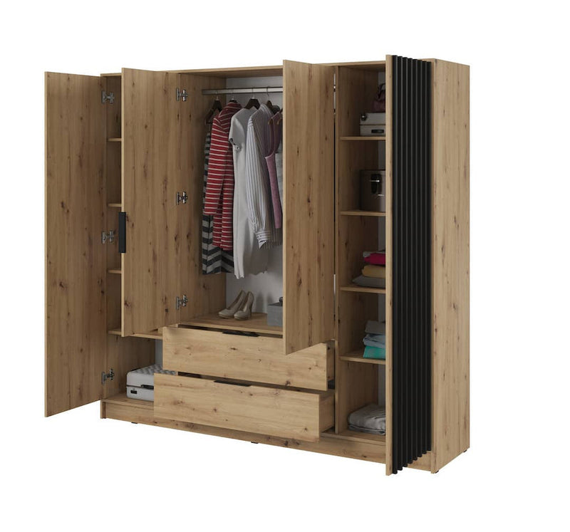 Kayana Hinged Door Wardrobe 206cm