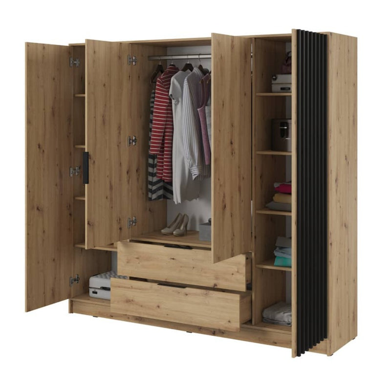 Nelly Hinged Door Wardrobe 206cm