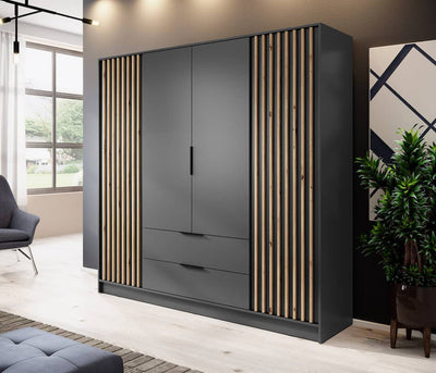 Kayana Hinged Door Wardrobe 206cm