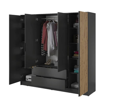 Kayana Hinged Door Wardrobe 206cm