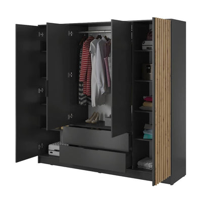 Nelly Hinged Door Wardrobe 206cm