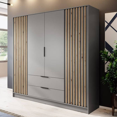 Nelly Hinged Door Wardrobe 206cm