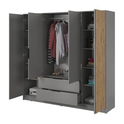 Nelly Hinged Door Wardrobe 206cm