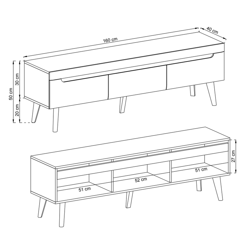 Nordi Large TV Cabinet