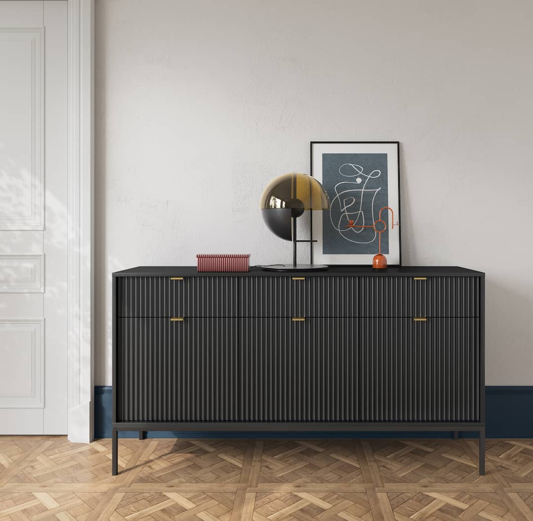 Extra large black sideboard new arrivals