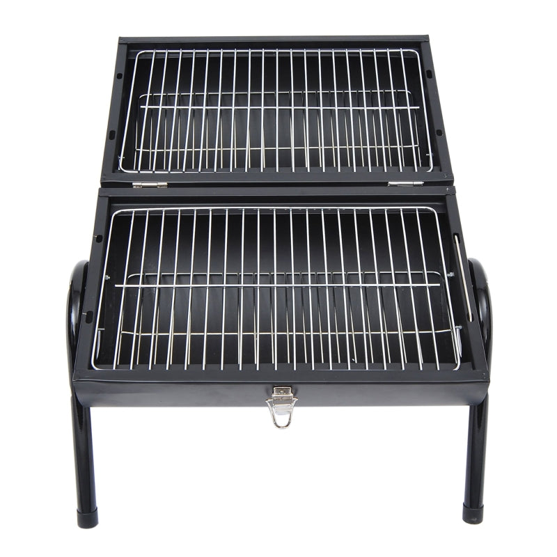 Outsunny Portable Charcoal BBQ Grill