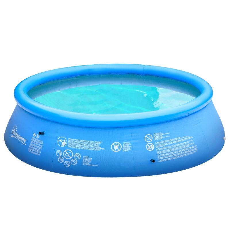 Inflatable Swimming Pool Family-Sized , Blue