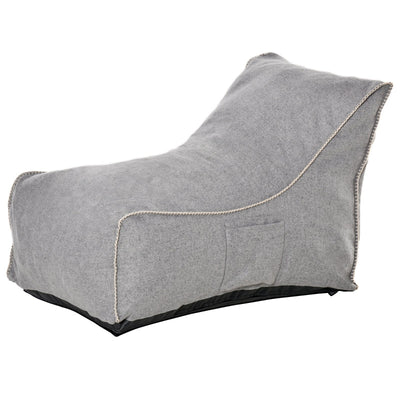 Large Boxy Beanie Chair - Grey