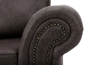 Oakland Armchair  - Charcoal