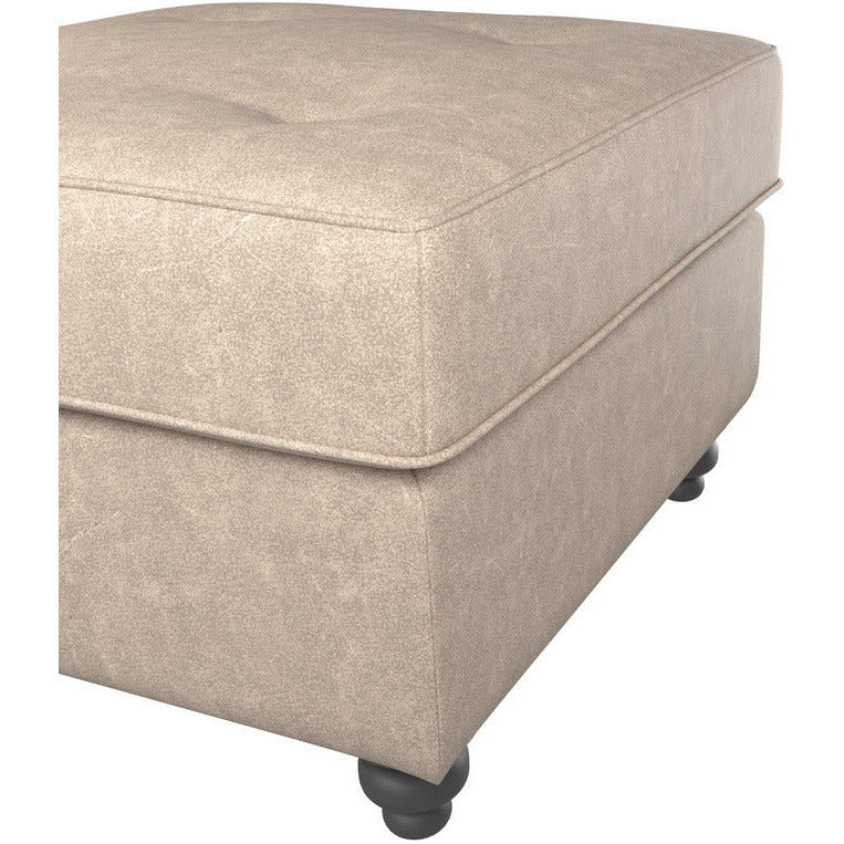 Oakland Faux Leather Footstool