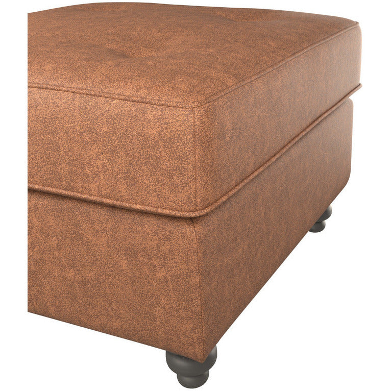 Oakland Faux Leather Footstool