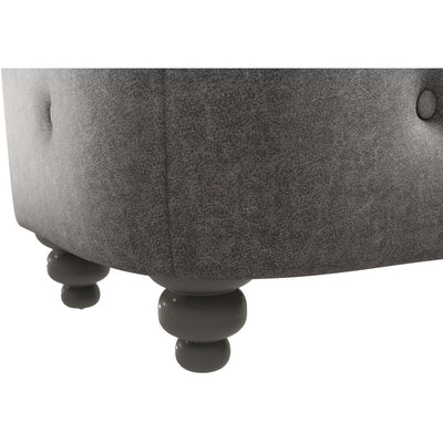 Oakland Faux Leather Ottoman Stool