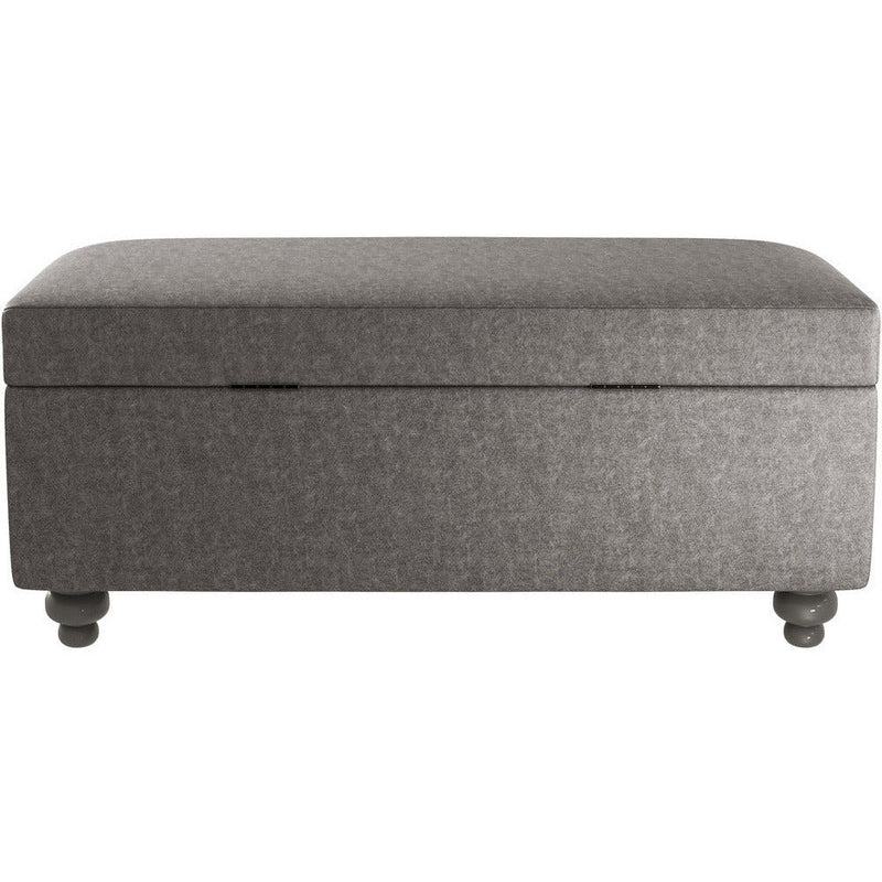 Oakland Faux Leather Ottoman Stool