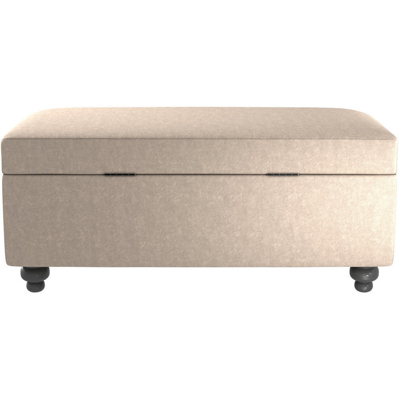 Oakland Faux Leather Ottoman Stool