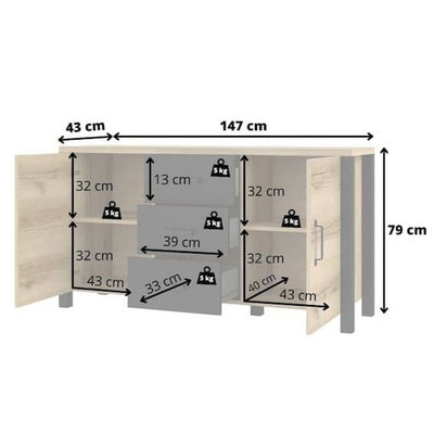 Olin 26 Sideboard Cabinet