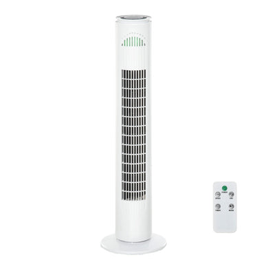 30'' Freestanding Tower Fan, White