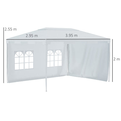 Garden Gazebo Marquee Party Tent - White