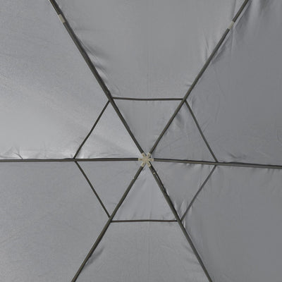 Hexagon Gazebo- Grey