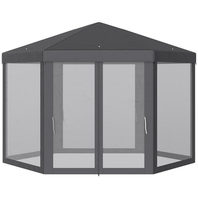 Hexagon Gazebo- Grey