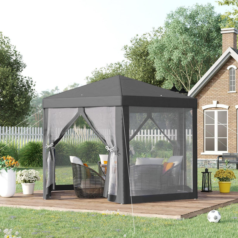 Hexagon Gazebo- Grey