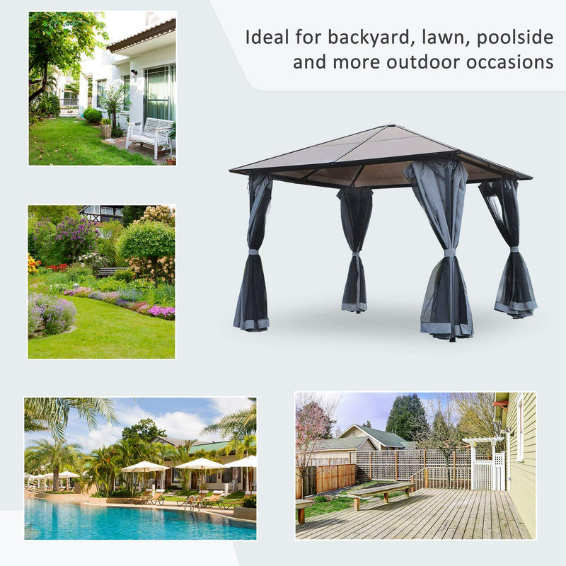 Outdoor Gazebo Patio Garden Canopy Tent