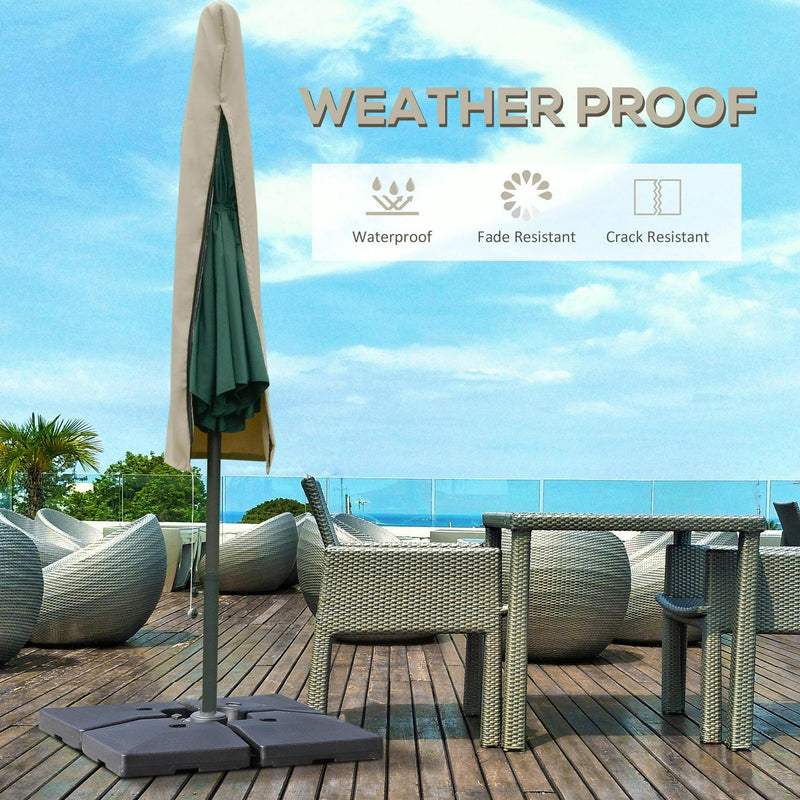 Cantilever Umbrella Cover - Zipper