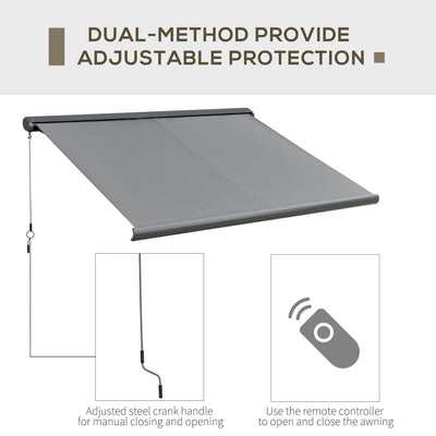 Cassette Electric Manual Awning