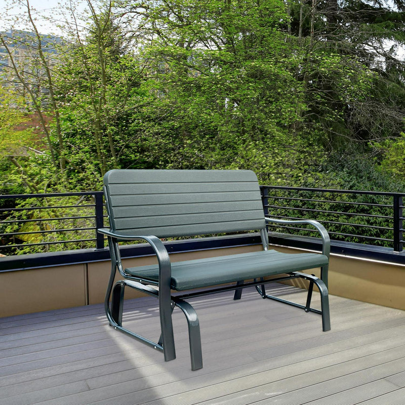 Garden Double Glider Bench