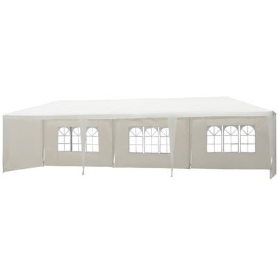 Garden Gazebo Marquee Party Wedding Tent Canopy -White