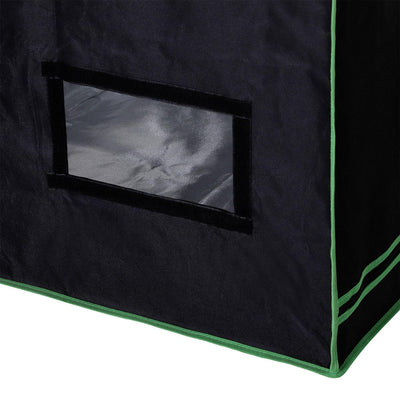 Hydroponic Plant Grow Tent, 80L X 80W 160Hcm-Black/Green