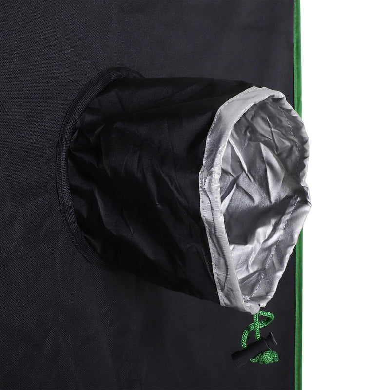 Hydroponic Plant Grow Tent, 80L X 80W 160Hcm-Black/Green